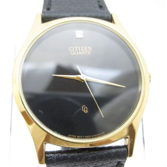 Women Citizen CQ Quartz WR Analog 31mm Dial Round Watch (G931) "New Battery" - Picture 1 of 11